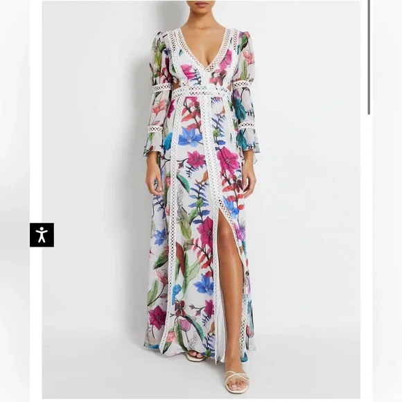 PatBO | Dresses | Patbo Zamia Lace Trim Maxi Dress | Poshmark PatBO | Dresses | Patbo Zamia Lace Trim Maxi Dress | Poshmark